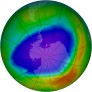 Antarctic Ozone 2011-10-11